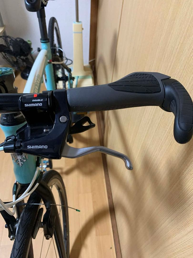 美品　BIANCHI ビアンキ カメレオンテ チェレステカラー シマノ105