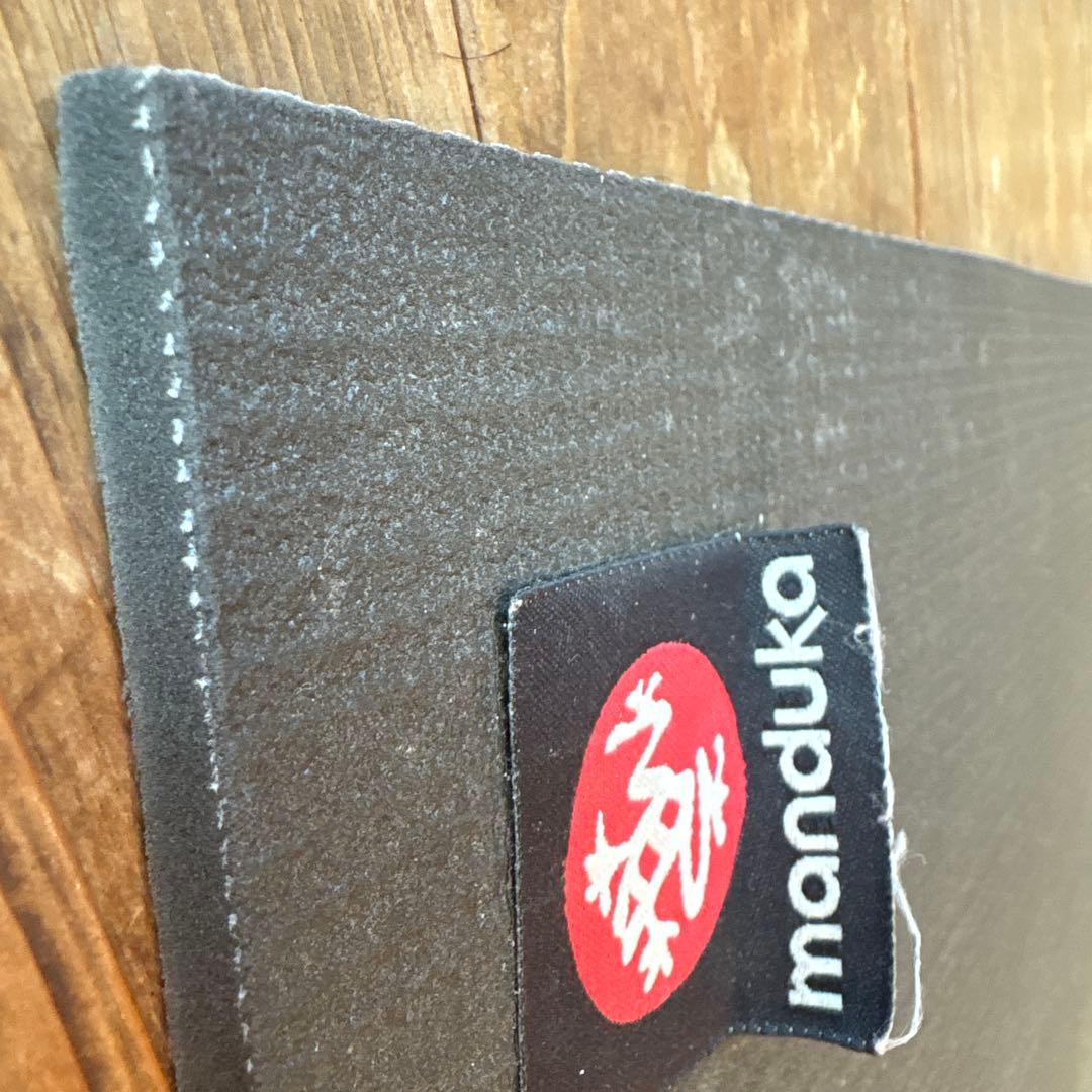 manduka ヨガマット 黒　ブラック　プロロング　6mm