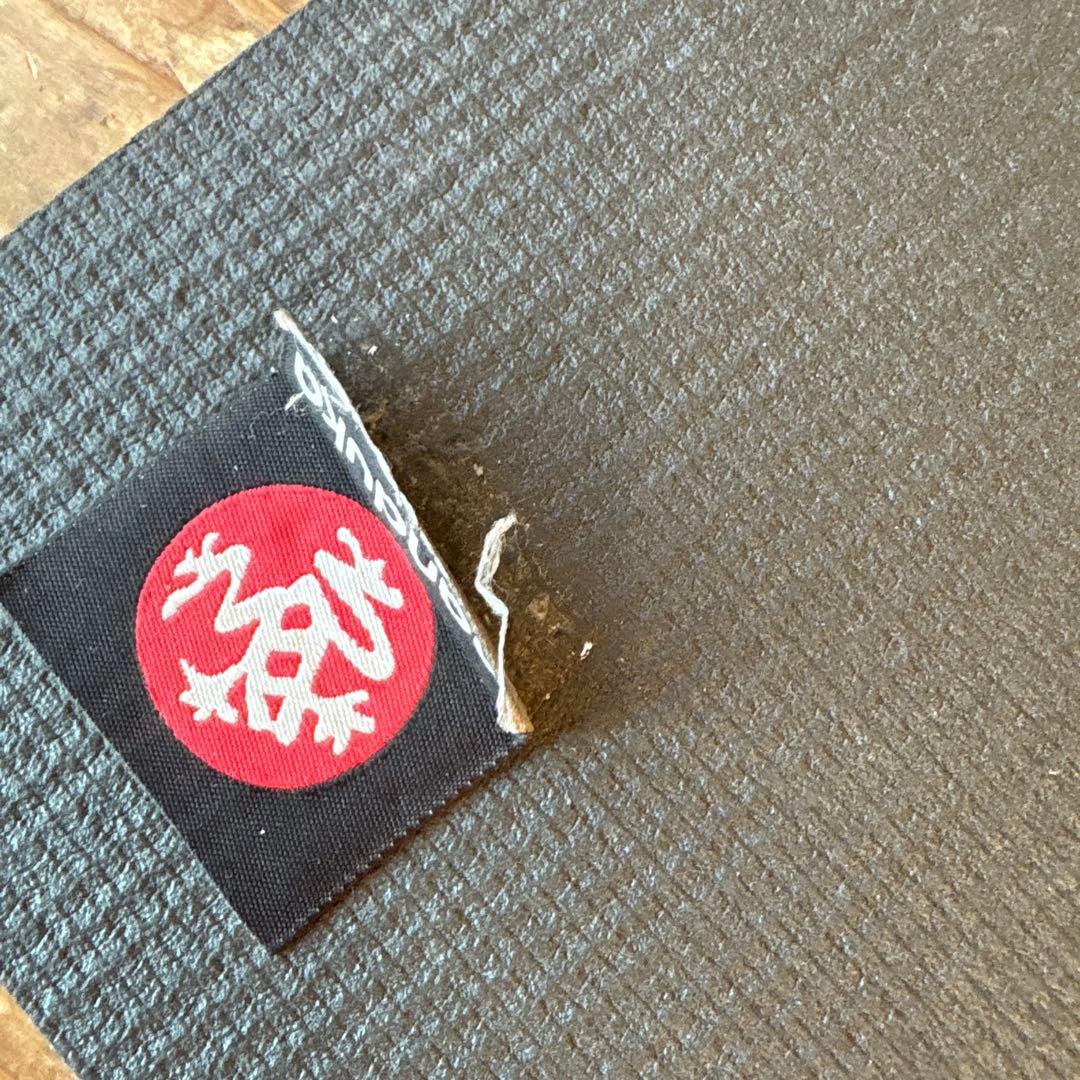 manduka ヨガマット 黒　ブラック　プロロング　6mm