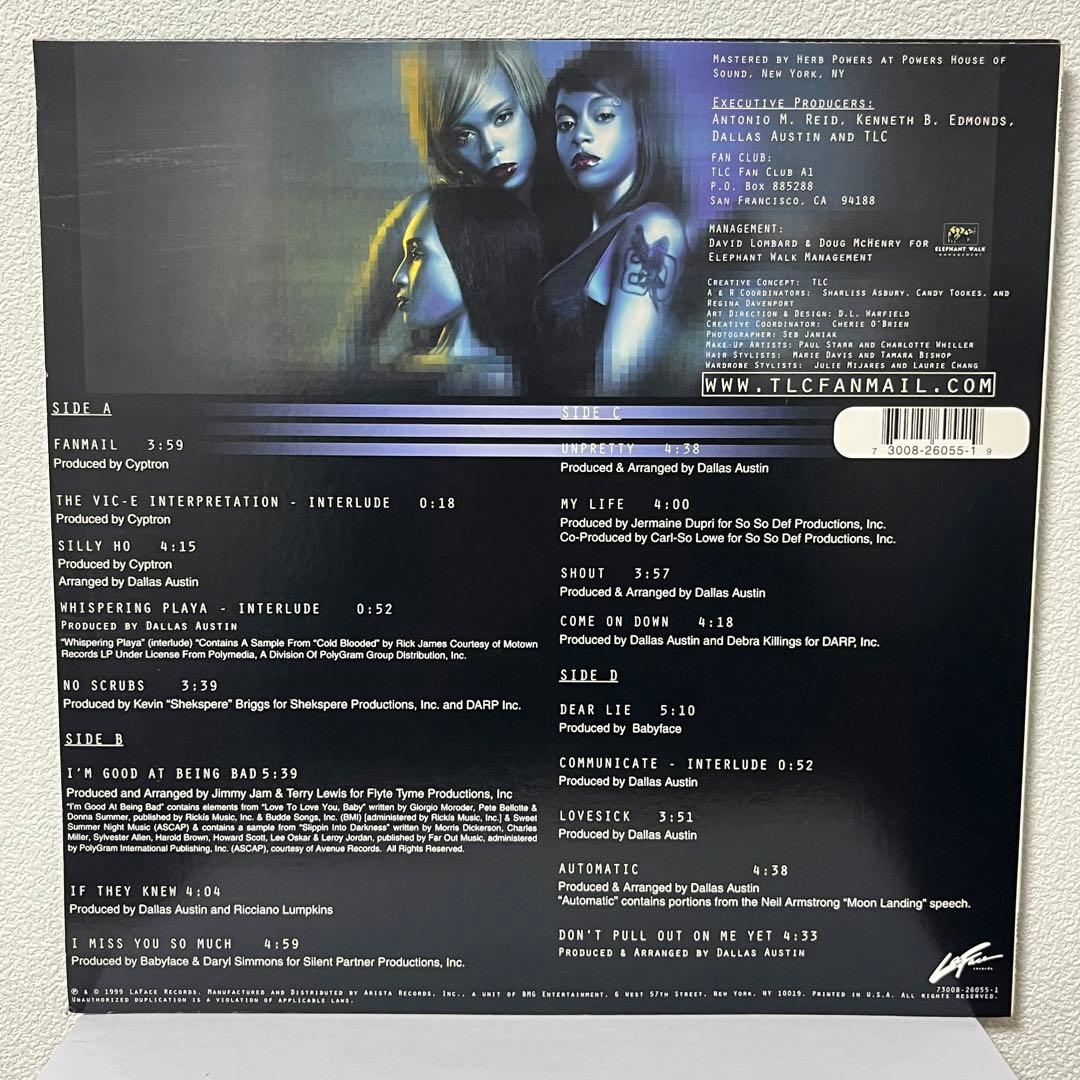TLC ”FUN MAIL“ 2枚組LP