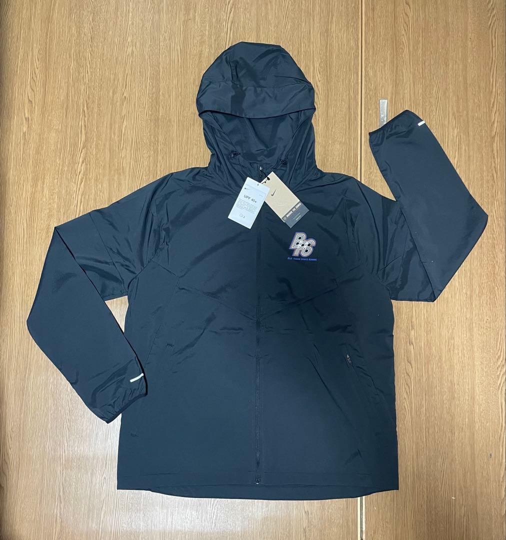XL 新品 ナイキ ウインドランナー ランニングジャケット ウーブン レペル 黒