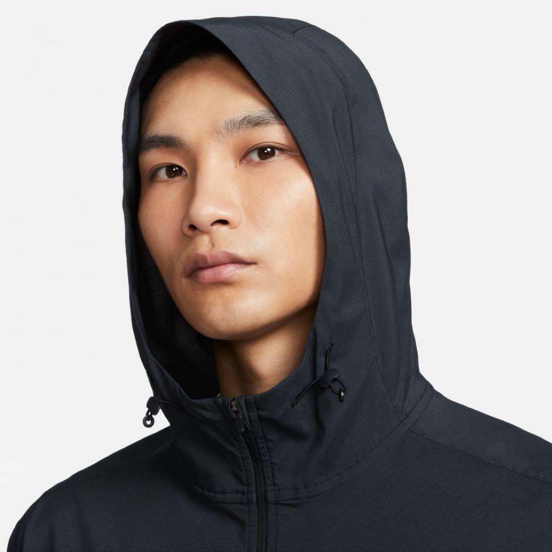 XL 新品 ナイキ ウインドランナー ランニングジャケット ウーブン レペル 黒