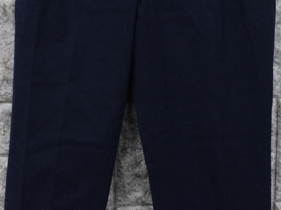 ▲HERMESエルメス イージーウエスト ワイドパンツ ネイビー