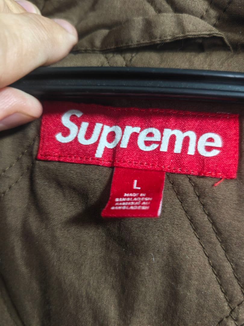 Supreme×THRASHER hooded work jacket