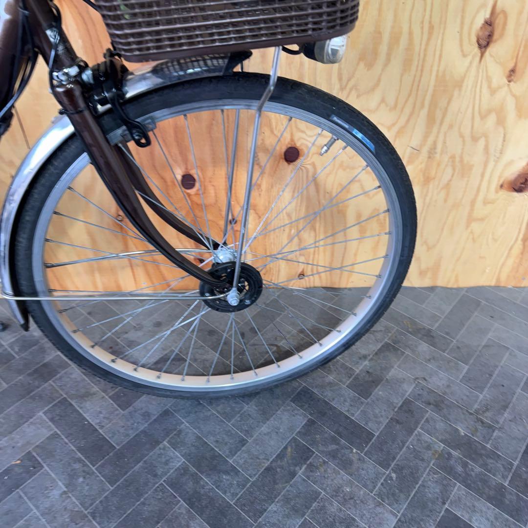 電動アシスト自転車 ブラック シティタイプバッテリー8.9ah