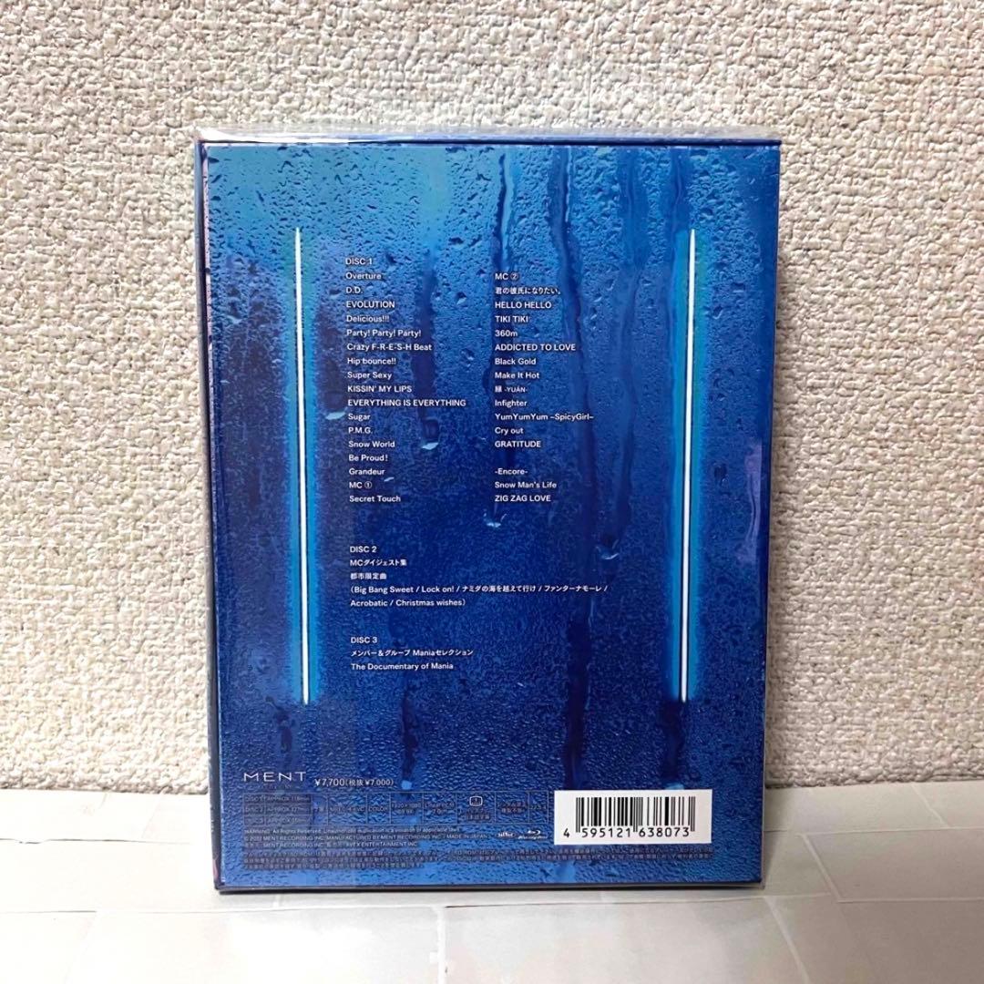  Man LIVE TOUR 2021 Mania初回盤 Blu-ray