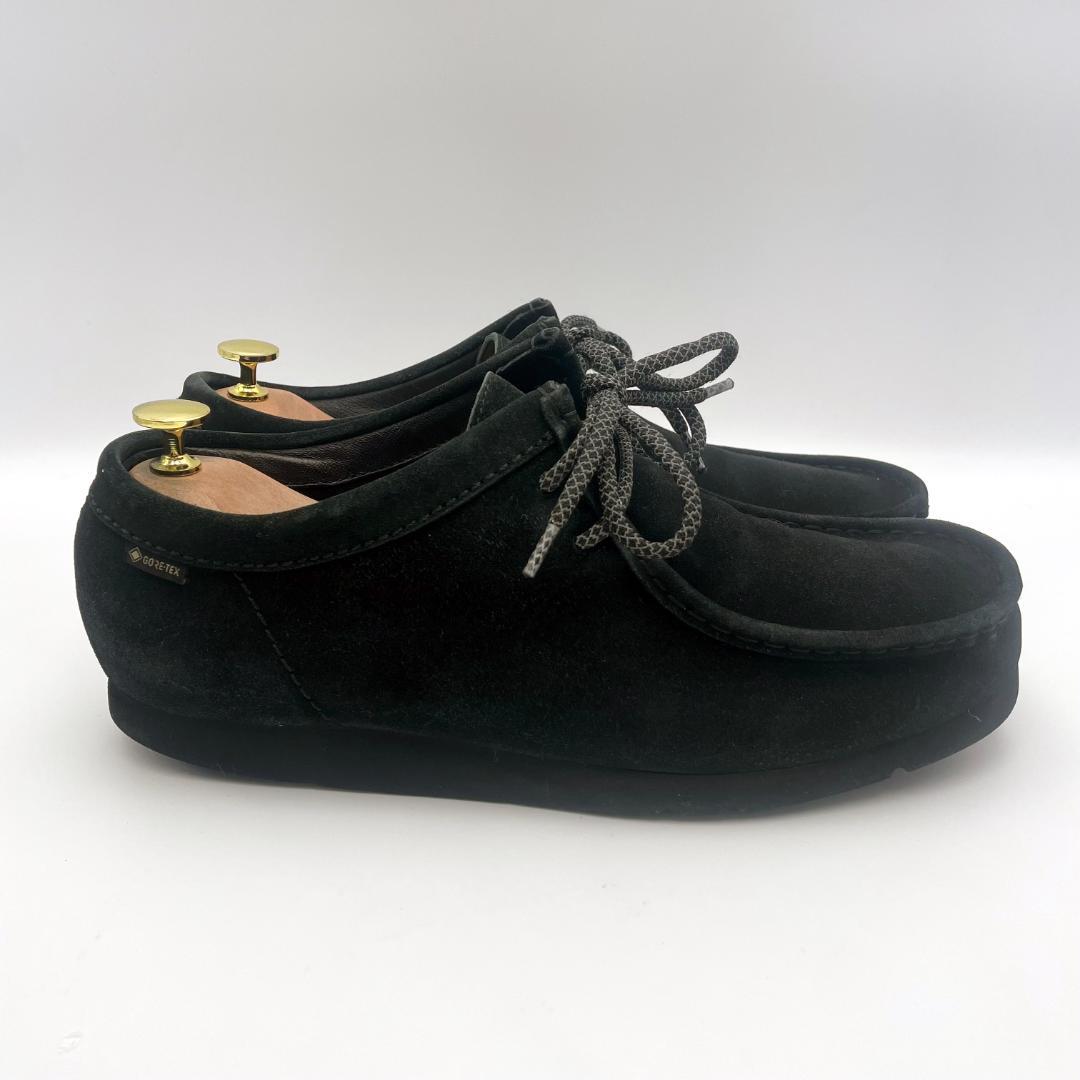 【CLARKS】 クラークス ワラビー UK9 (27cm) ゴアテックス 黒