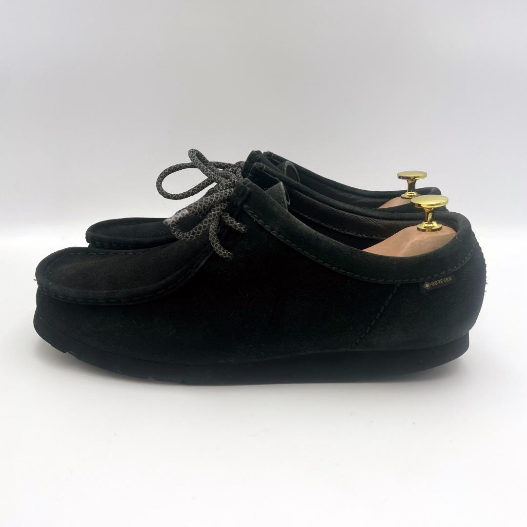 【CLARKS】 クラークス ワラビー UK9 (27cm) ゴアテックス 黒
