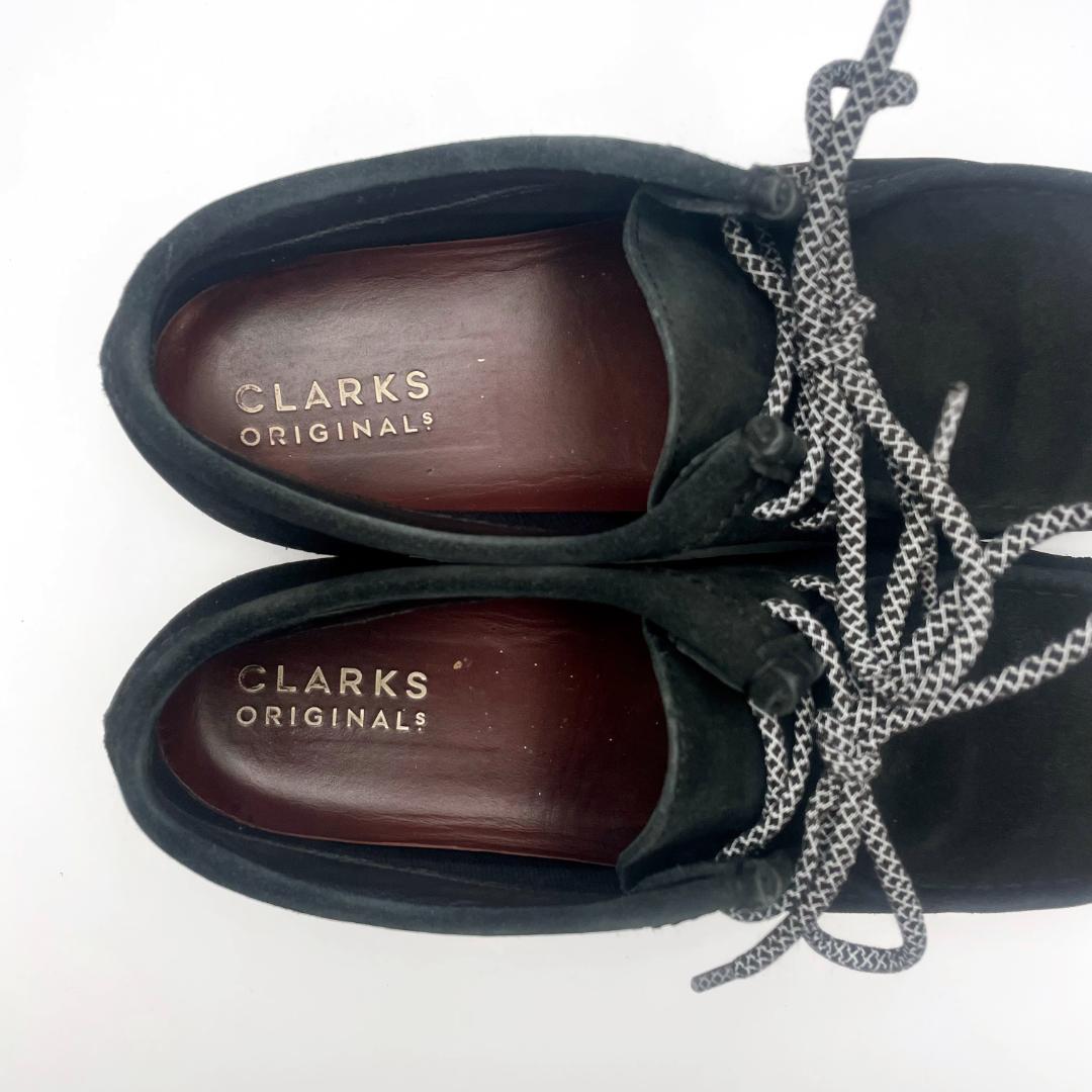【CLARKS】 クラークス ワラビー UK9 (27cm) ゴアテックス 黒