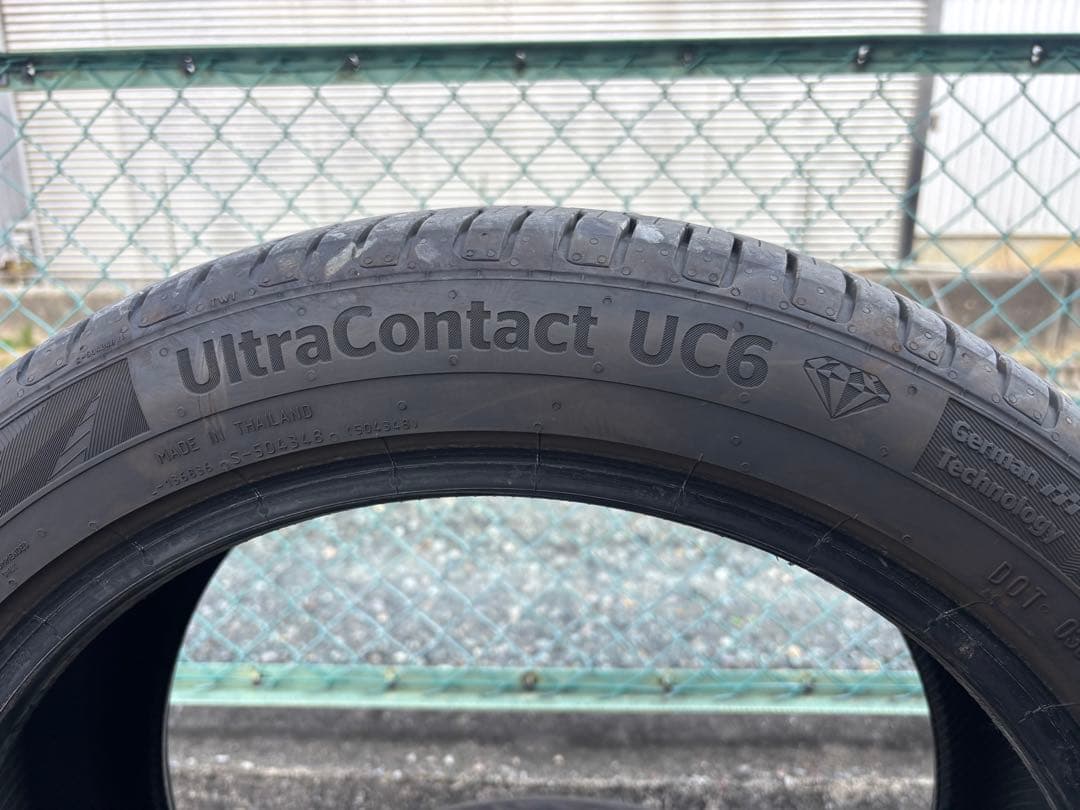 【ゆん】コンチネンタル　UC6 225/45R18 95W 4本セット