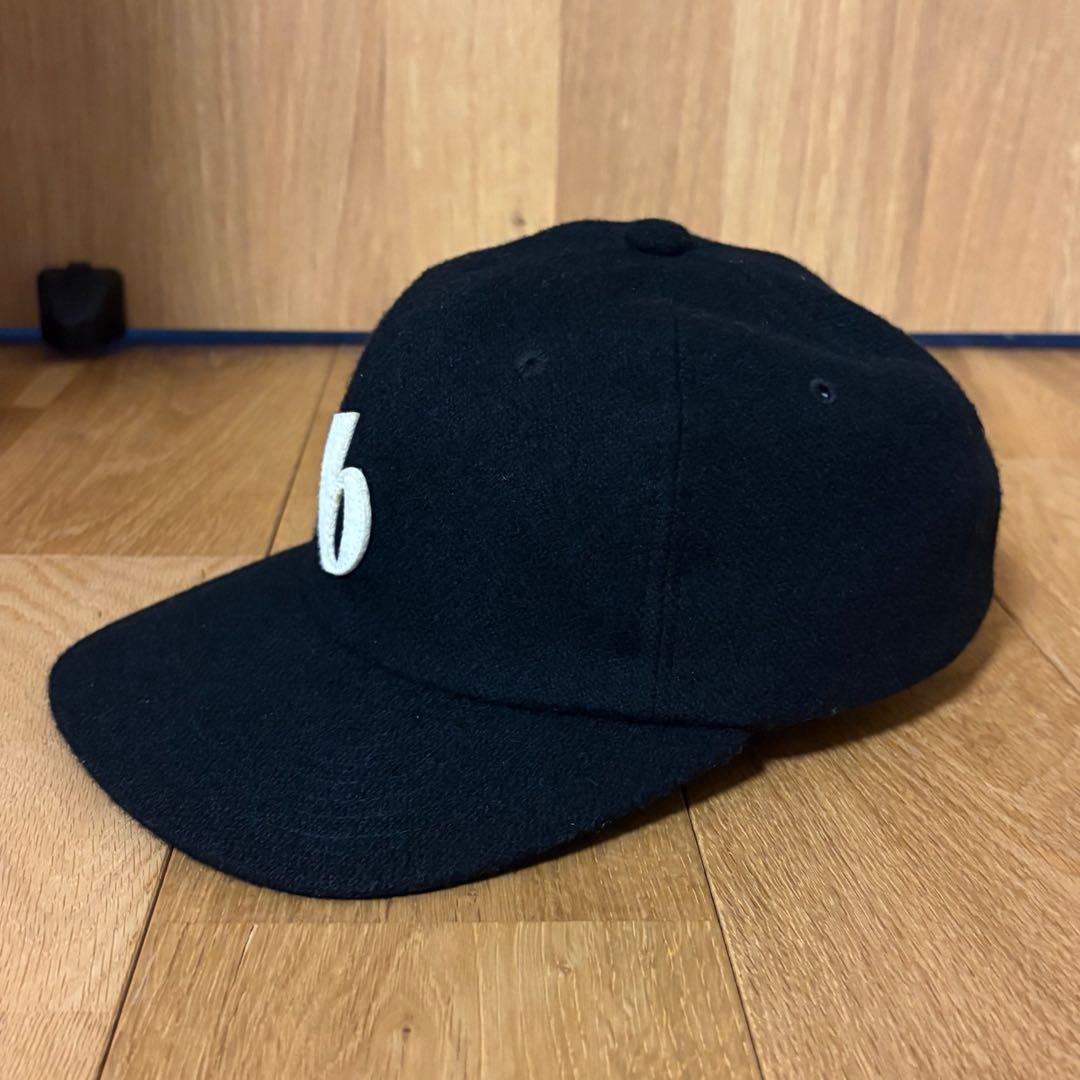 ballaholic キャップ < b 6P Wool Cap BLACK >