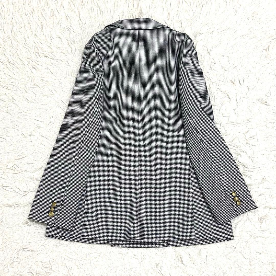 Mila Owen ミラオーウェン 金釦 1サイズ チェック ダブル ジャケット