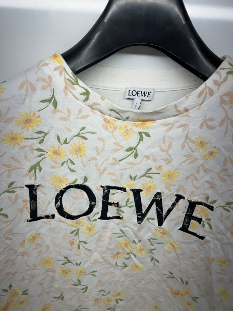 D0203）ロエベ　LOEWE 花柄　Tシャツ S