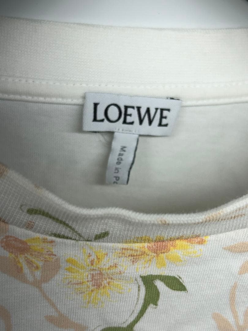 D0203）ロエベ　LOEWE 花柄　Tシャツ S