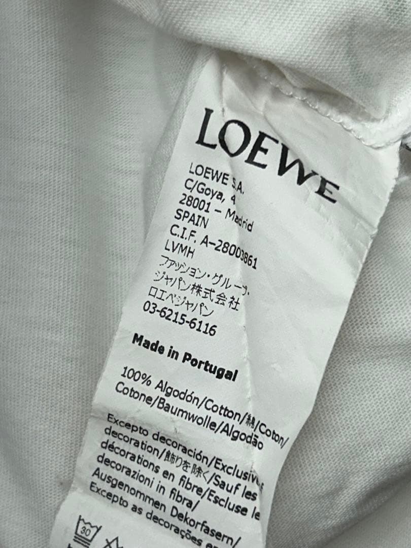 D0203）ロエベ　LOEWE 花柄　Tシャツ S