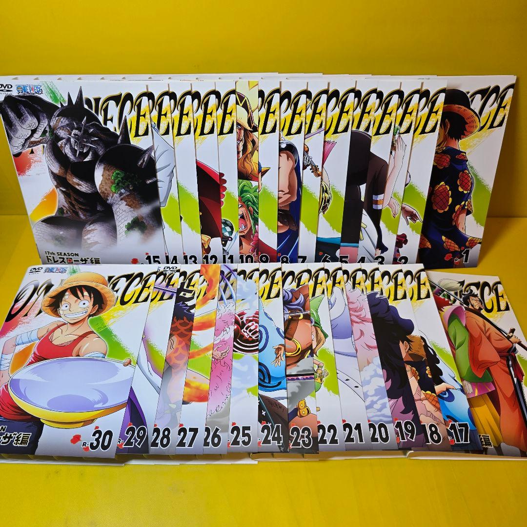 ONE PIECE ワンピース 17th　ドレスローザ編　DVD全30巻