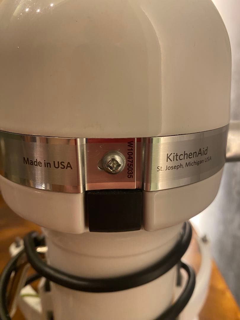 【格安・送料込み】KitchenAid スタンドミキサー KSM7WH 6.9L