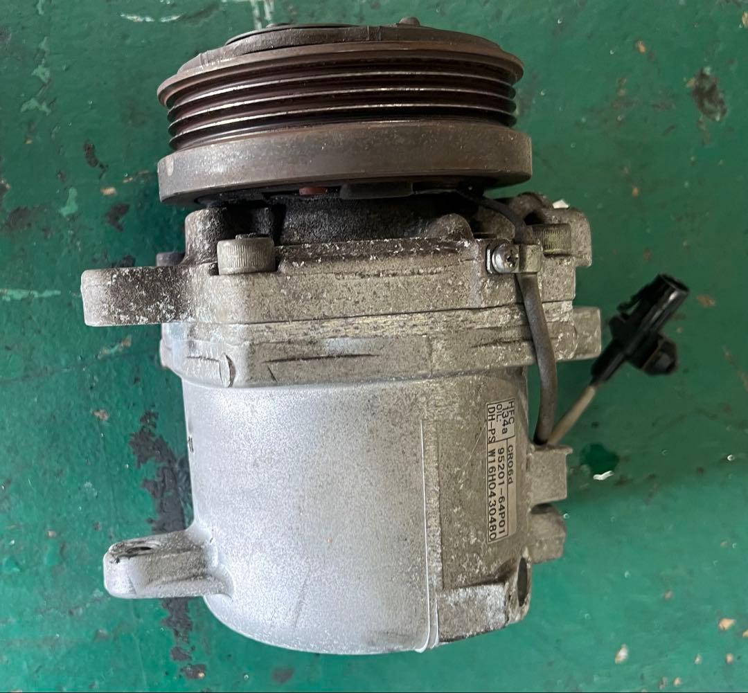 エブリィ DA17V PAリミテッド H28 スズキ エアコン コンプレッサー
