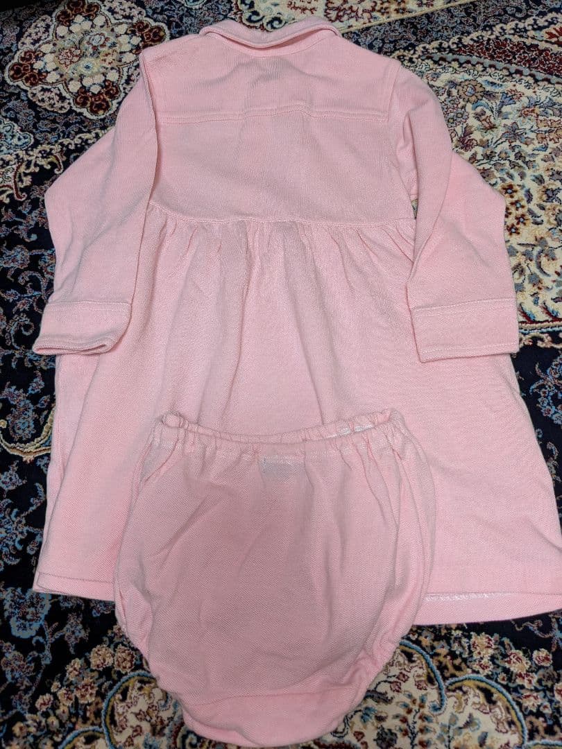 【未着用】Ralph Lauren ピンク ワンピース 90