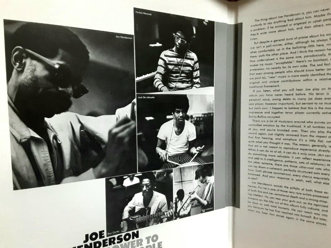 洋楽 JOE HENDERSON LP/POWER To The People
