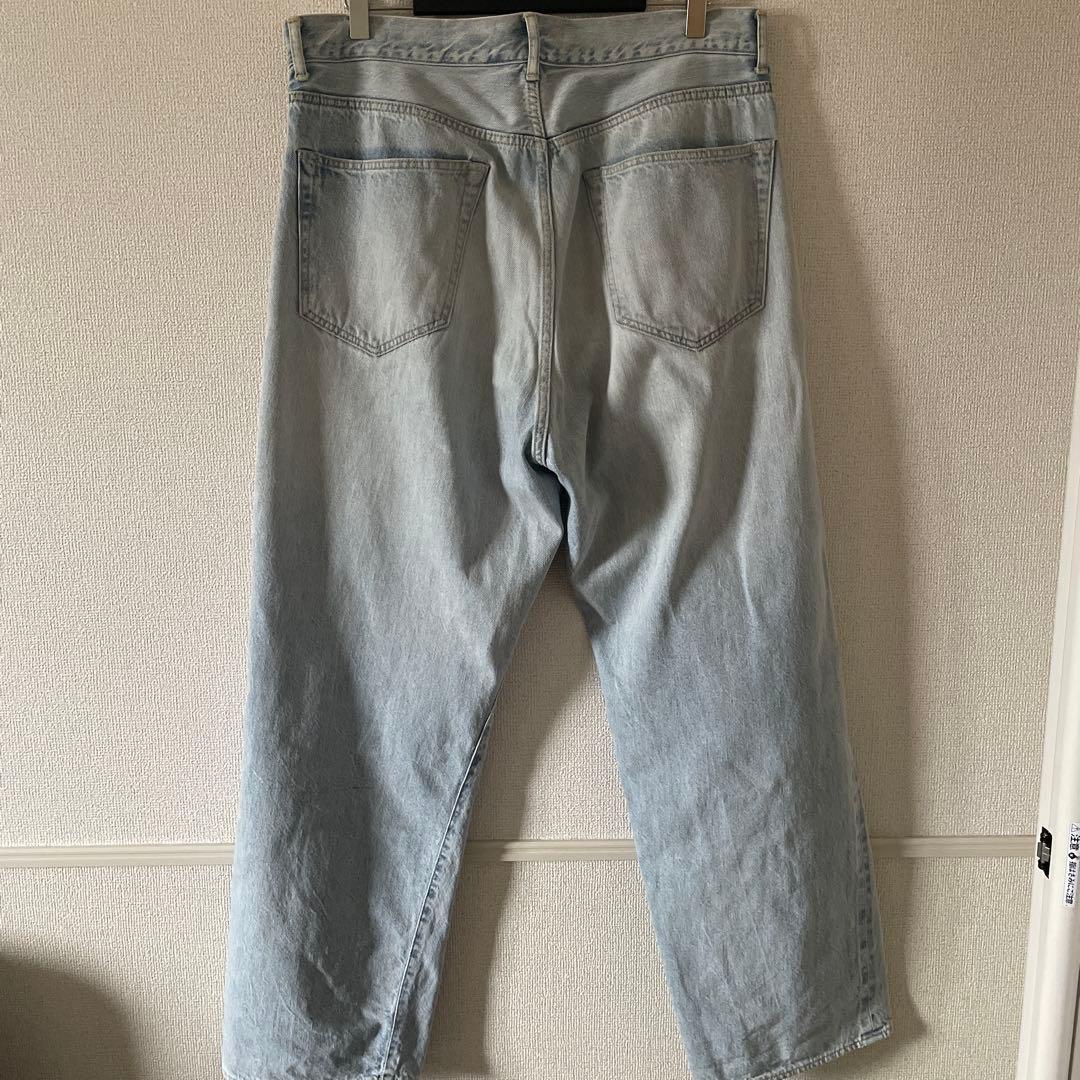 COMOLI 5Pデニム ブリーチ サイズ3 22AW