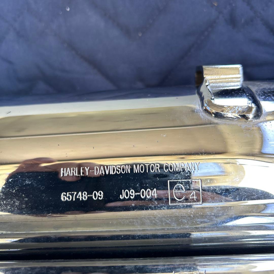 ハーレー09-16年ツーリングモデル用純正サイレンサー左右マフラー中古品