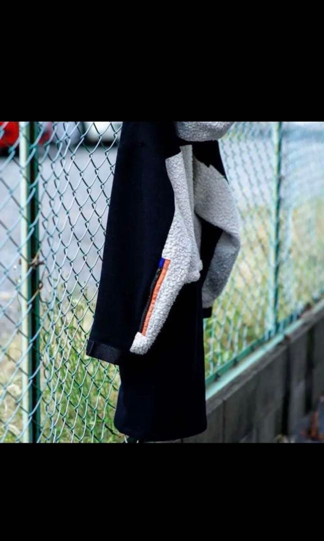 【soe】STUDIOS限定別注Wool Guide Parka ボア切り替え