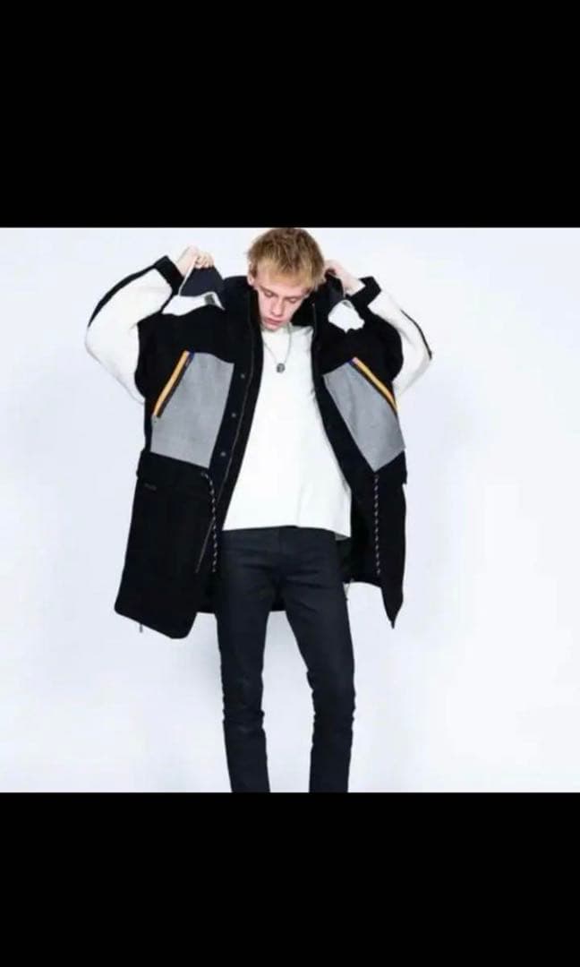 【soe】STUDIOS限定別注Wool Guide Parka ボア切り替え