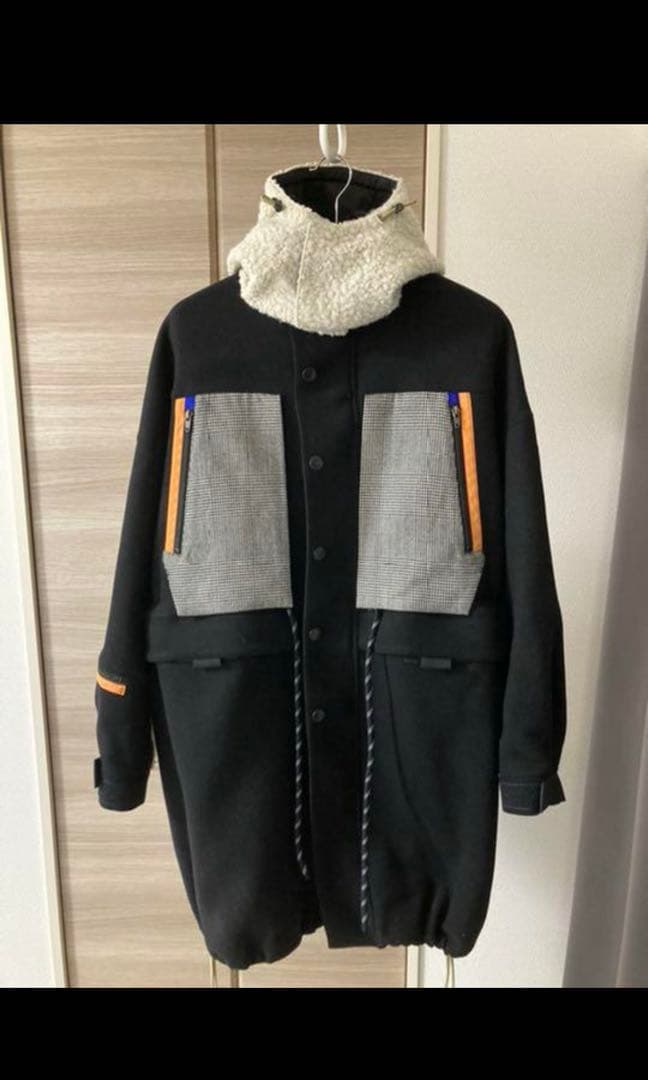 【soe】STUDIOS限定別注Wool Guide Parka ボア切り替え