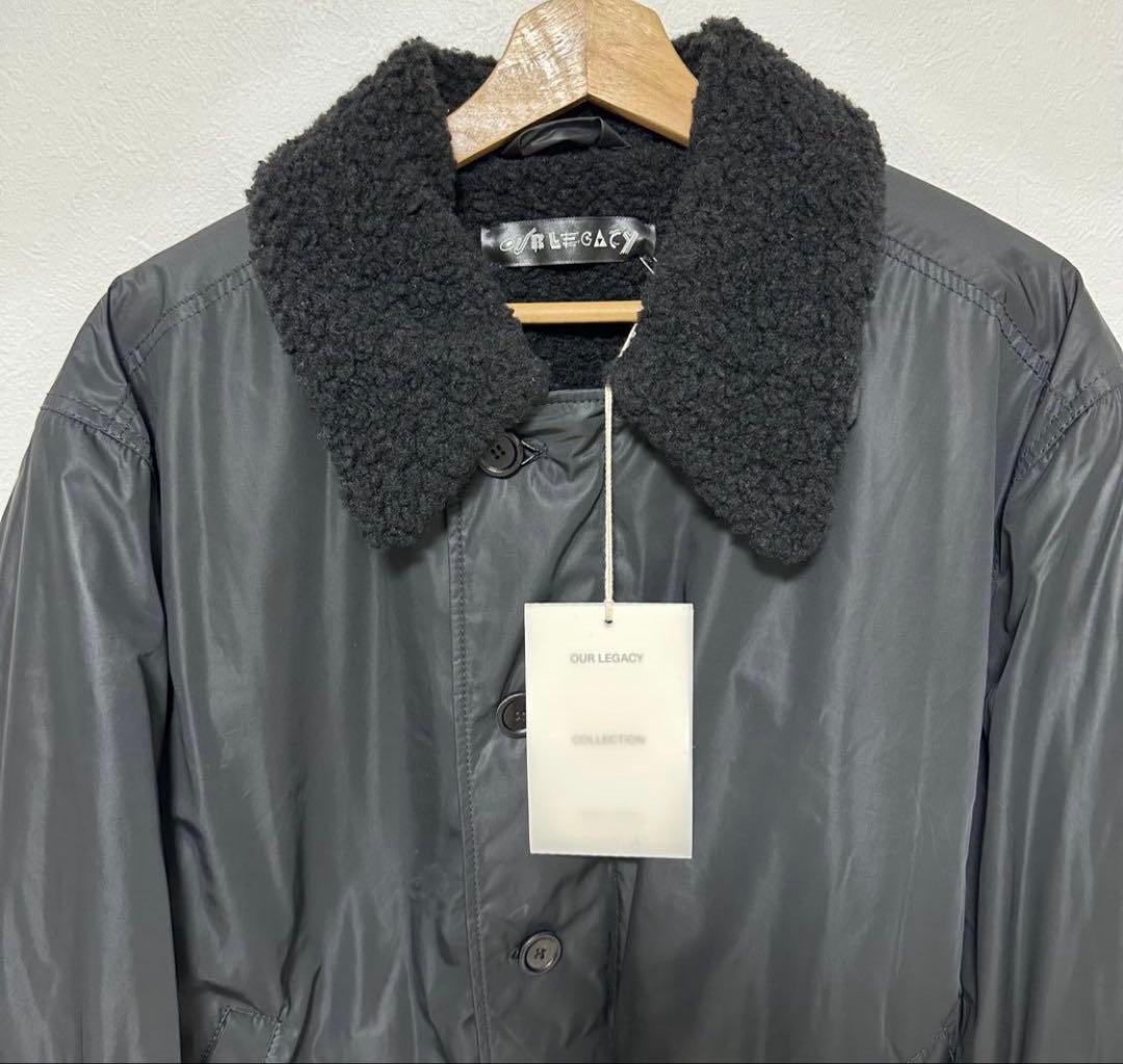 ジャケット・アウター OUR LEGACY GRIZZLY JACKET Black Wax 50
