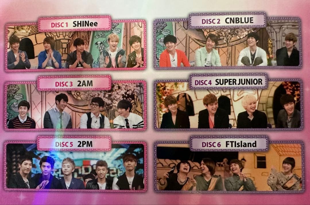 アンニョンハセヨ　DVD 2PM SHINee CNBLUE