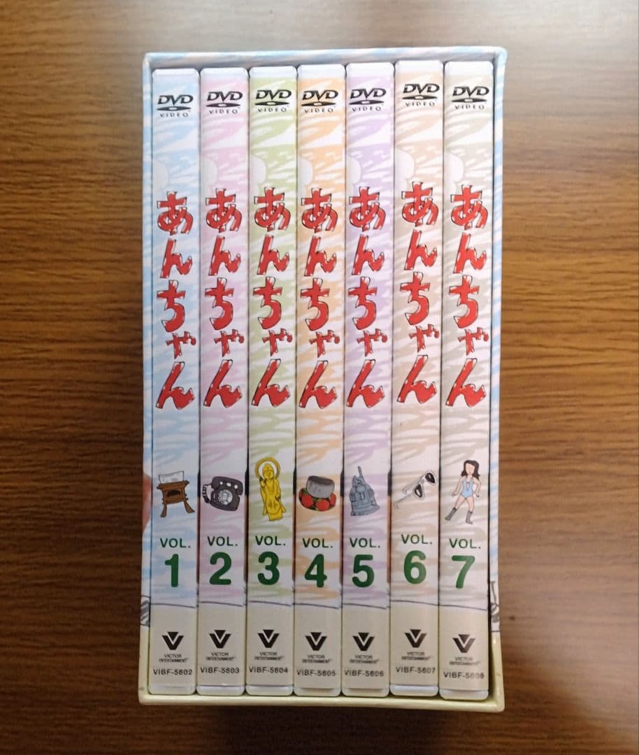 あんちゃん DVD-BOX 全7巻セット　水谷豊／伊藤蘭