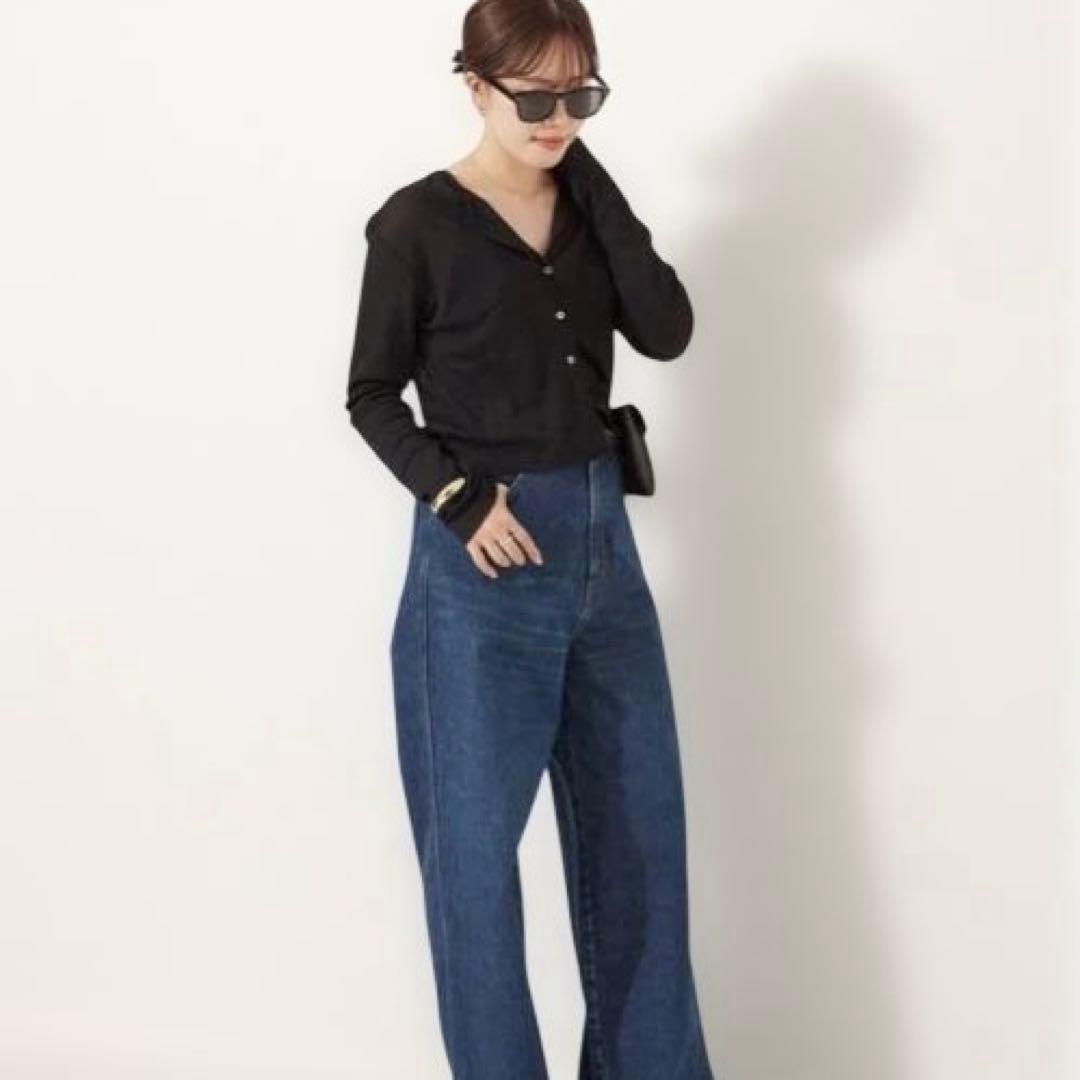 専用　Plage プラージュ　SHEER RIB CROPPED カーディガン