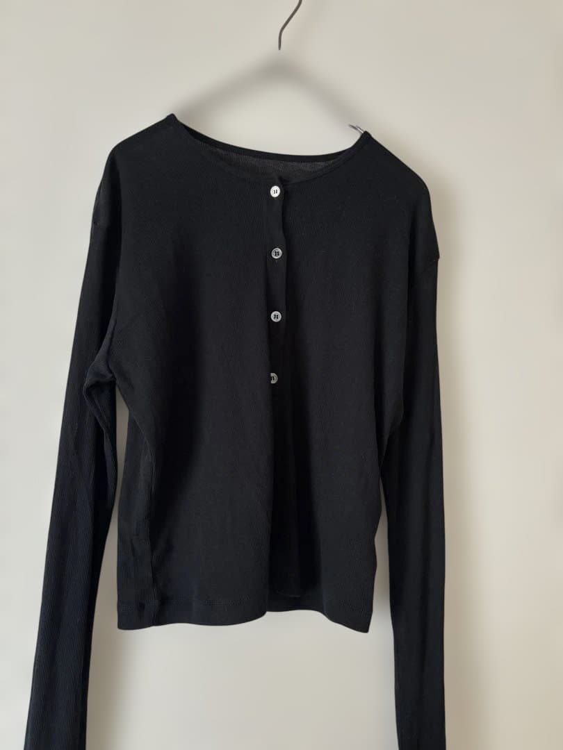 専用　Plage プラージュ　SHEER RIB CROPPED カーディガン