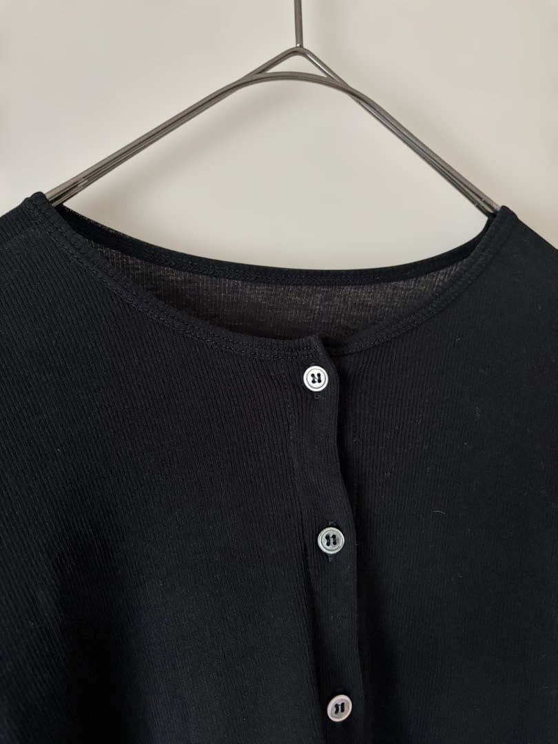 専用　Plage プラージュ　SHEER RIB CROPPED カーディガン