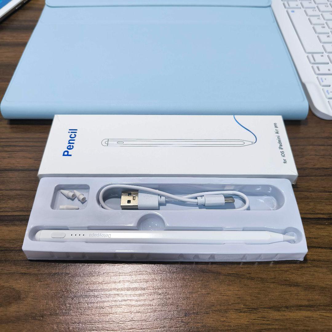 iPad 第6世代 Wi-Fi128GB ケースとキーボードセット、タッチペン