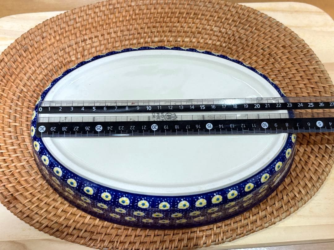 新品　ポーリッシュポタリー　ツェラミカ製　大皿
