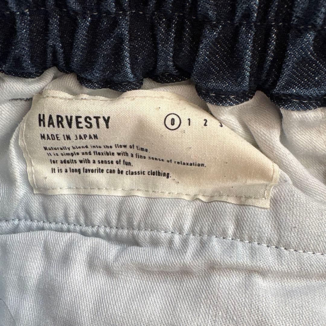 ハーベスティ　HARVESTY デニムサーカスパンツ　サイズ0