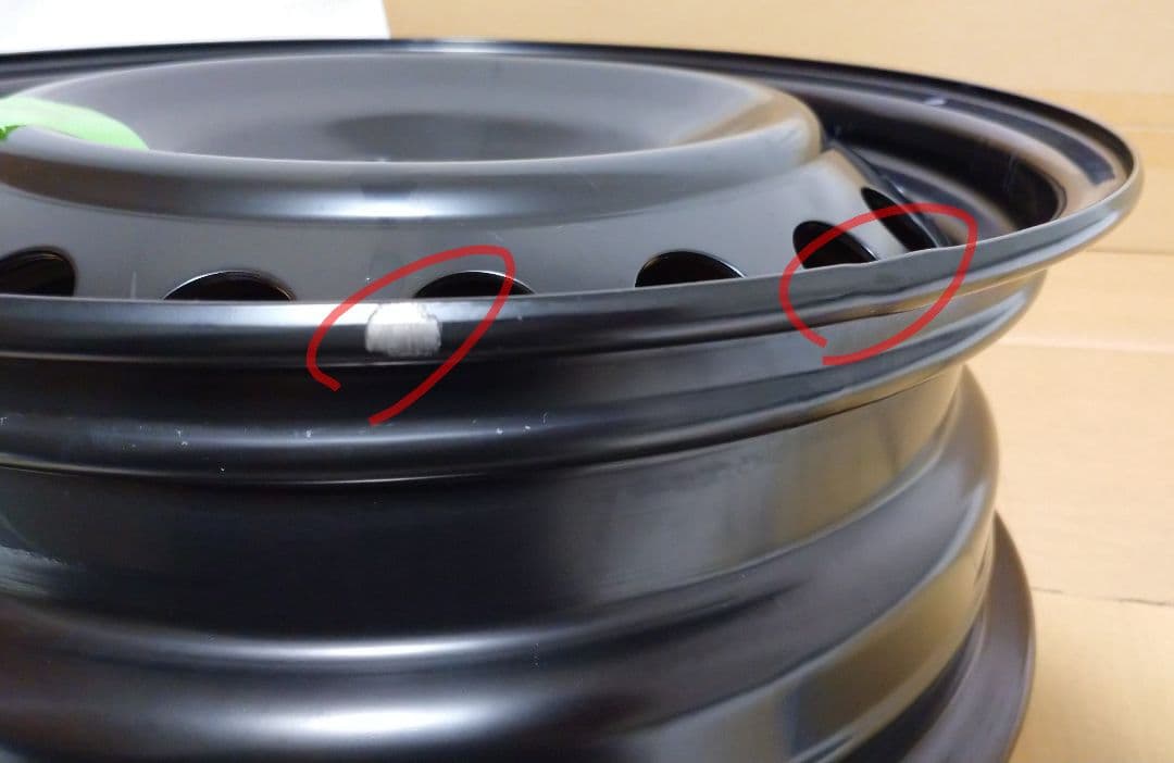 甘党★②トヨタ 鉄 ホイール 16×5.5J 5穴 新車外し一部傷歪み等有
