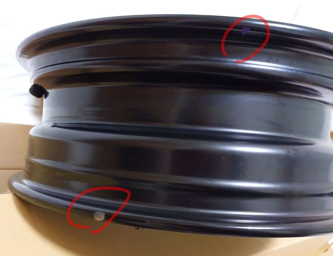 甘党★②トヨタ 鉄 ホイール 16×5.5J 5穴 新車外し一部傷歪み等有