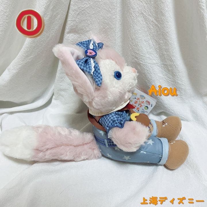 上海ディズニー限定正規品　小手作リーナベルぬいぐるみSS ①