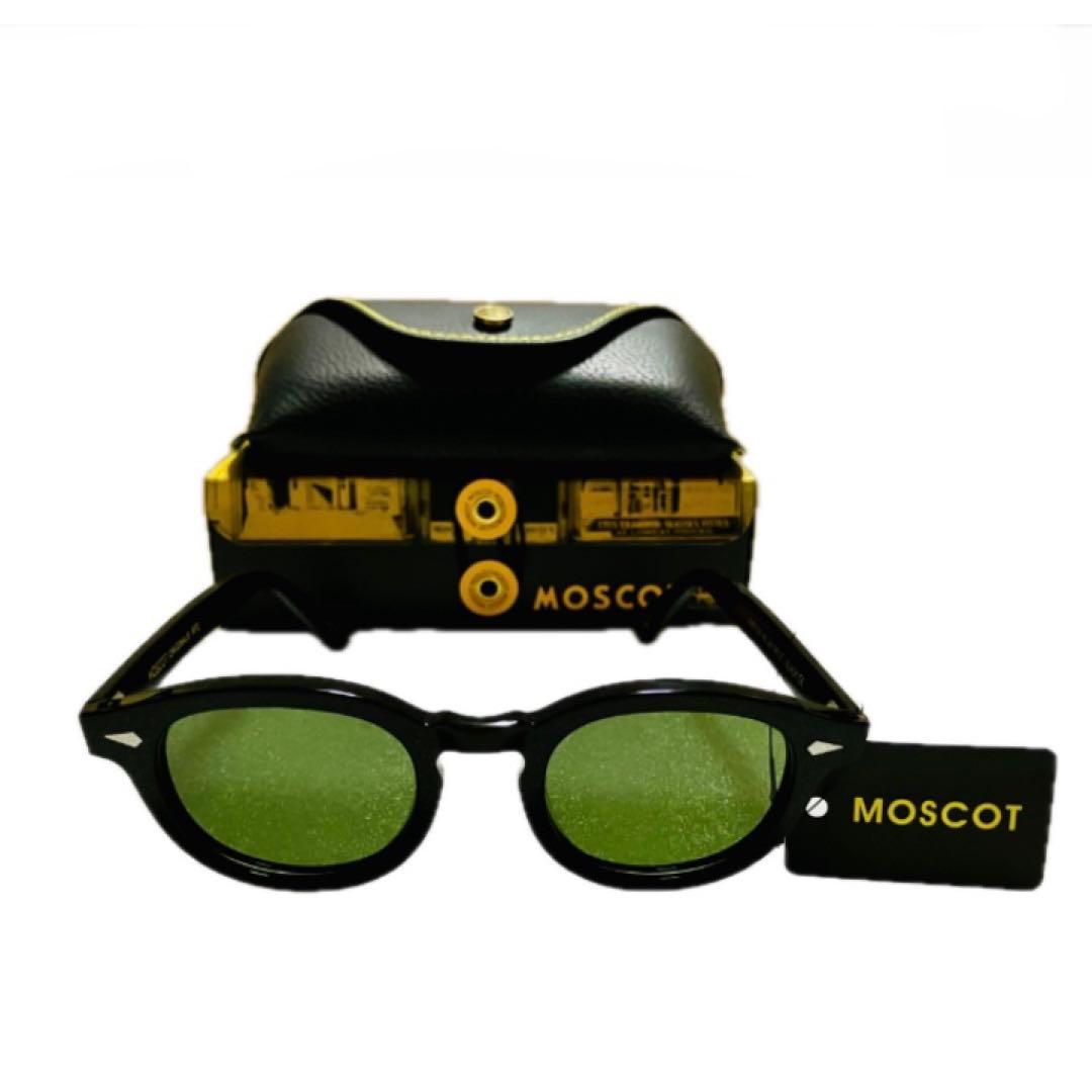MOSCOT LEMTOSH 49 サングラス 偏光 グリーンレンズ 新品未使用