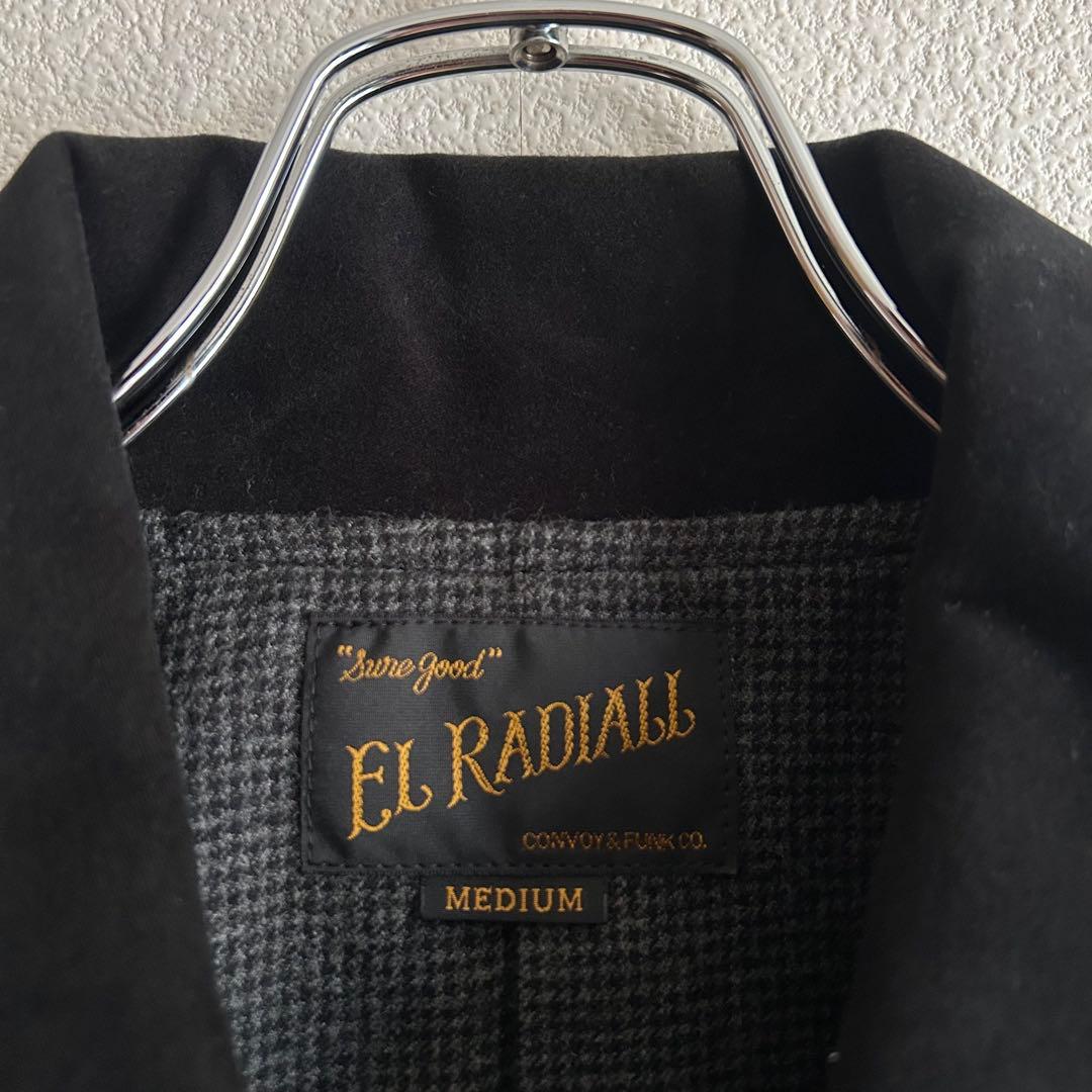 RADIALL ラディアル ブルゾン ジップ 別珍 waldesジップ ブラック