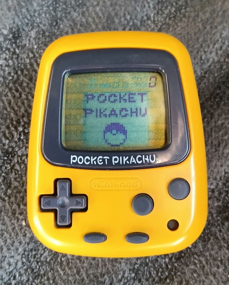 Nintendo Pocket Pikachu ポケットピカチュウ　万歩計