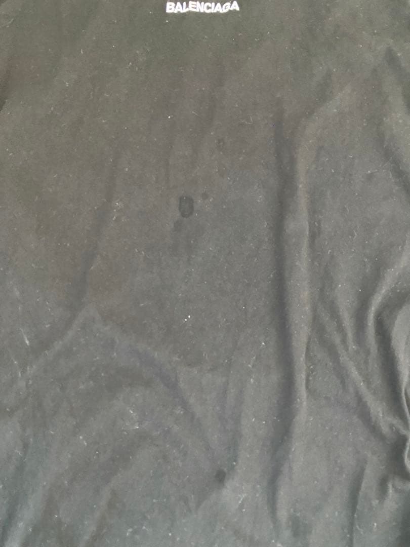 BALENCIAGA ブラック ロングスリーブ Tシャツ