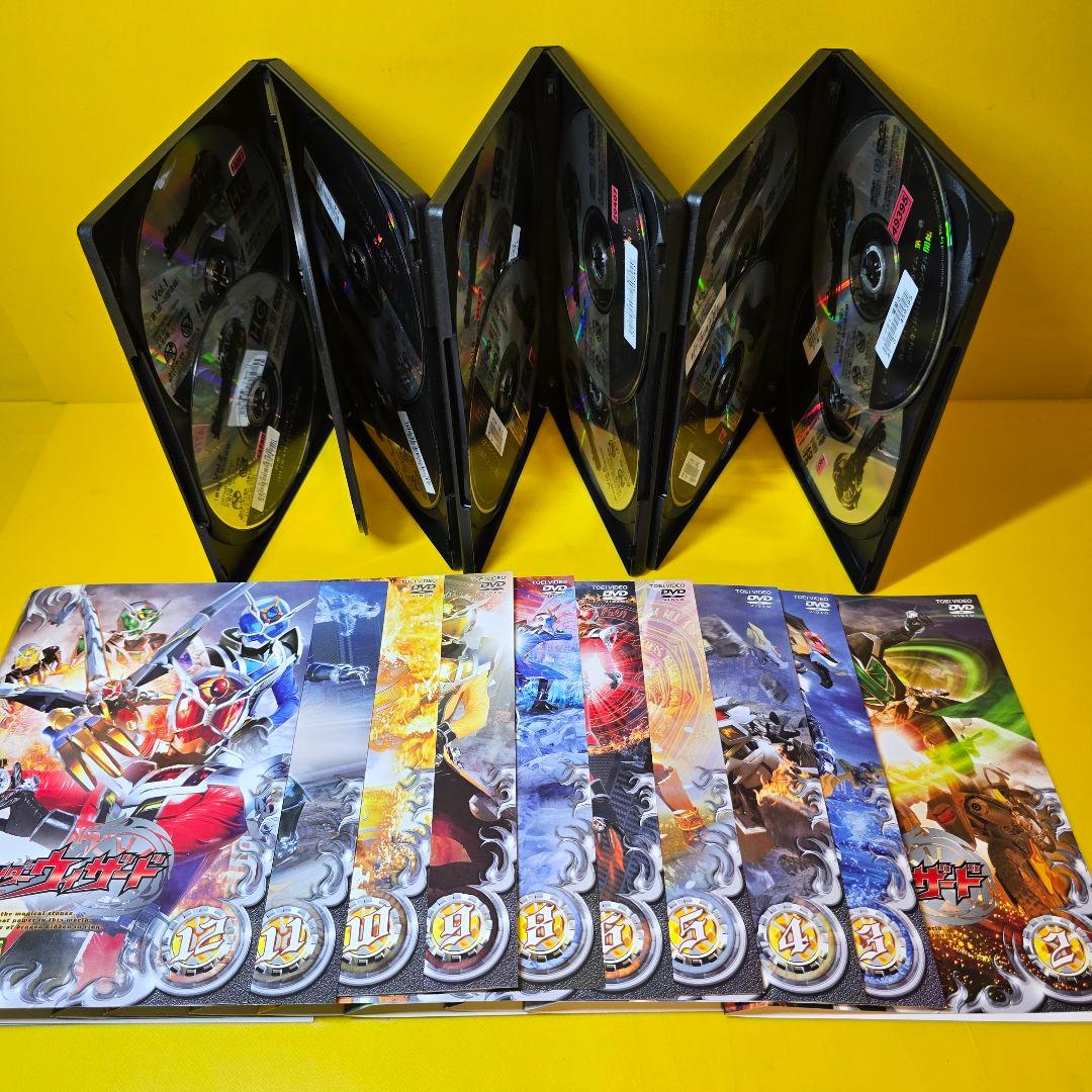 ※新品ケース交換済み　仮面ライダーウィザード DVD 全13巻セット