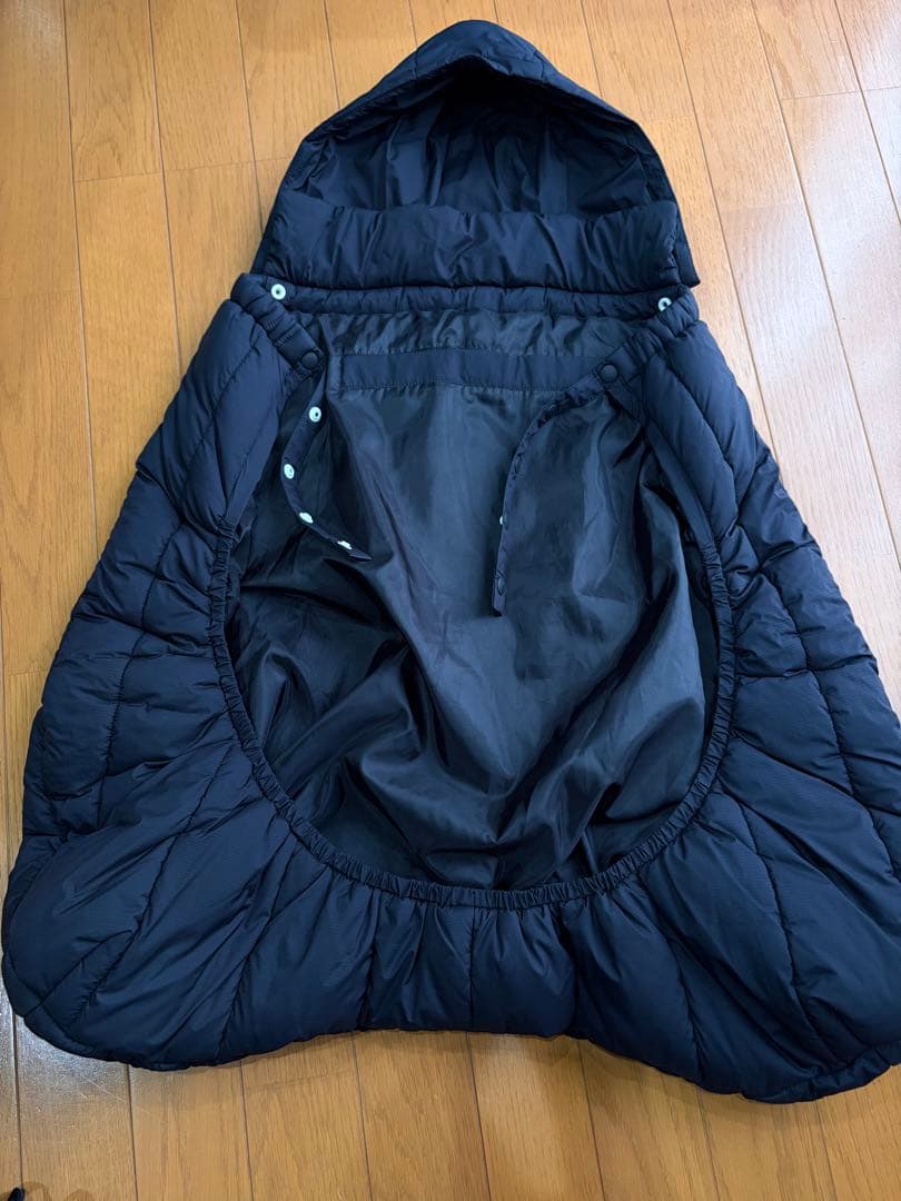 THE NORTH FACE フード付きダウン ブラック