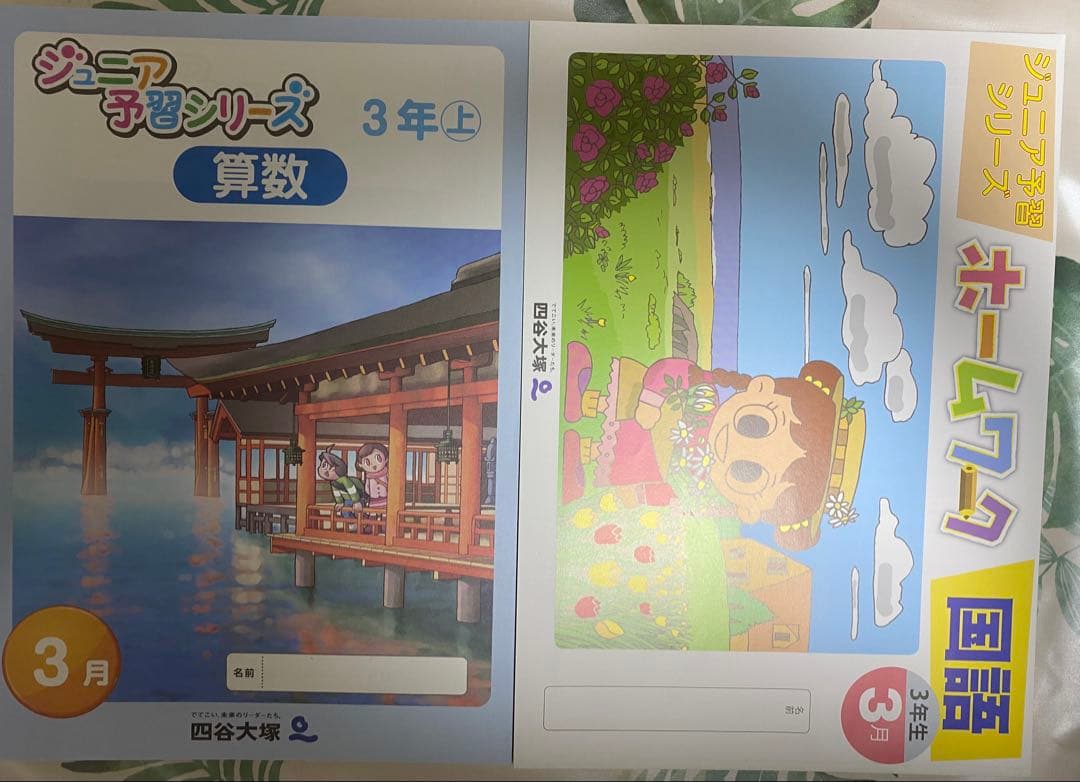 【専用】ジュニア予習シリーズ　三年生　3月と4月