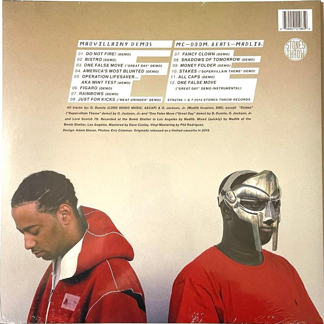 新品 Madvillain / Madvillainy Demos LP