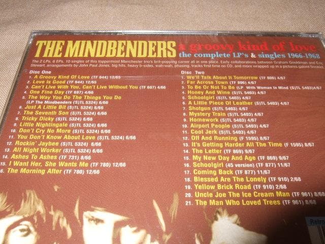 MINDBENDERS,新品未開封,マインドベンダーズ,2CD,恋はごきげん
